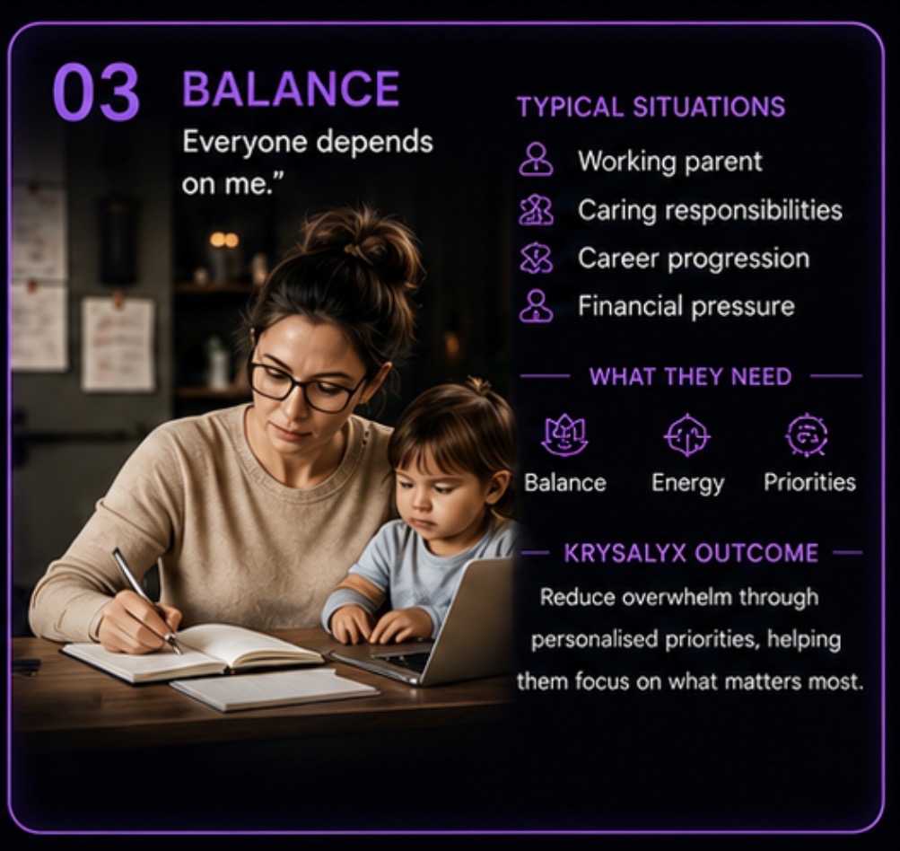 03 Balance — everyone depends on me